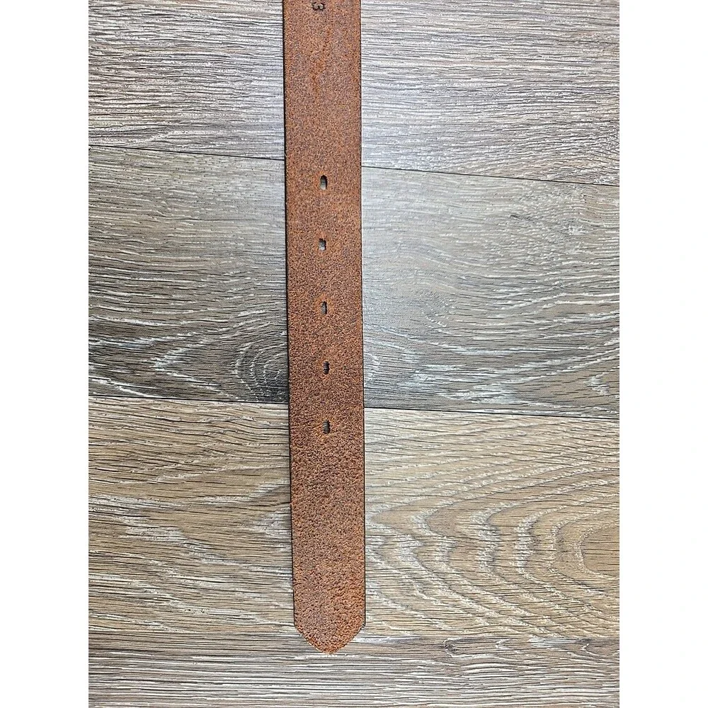NEW - Tony Lama Leather Belt Little Texas C60119 Youth Size 20 Brown Embossed